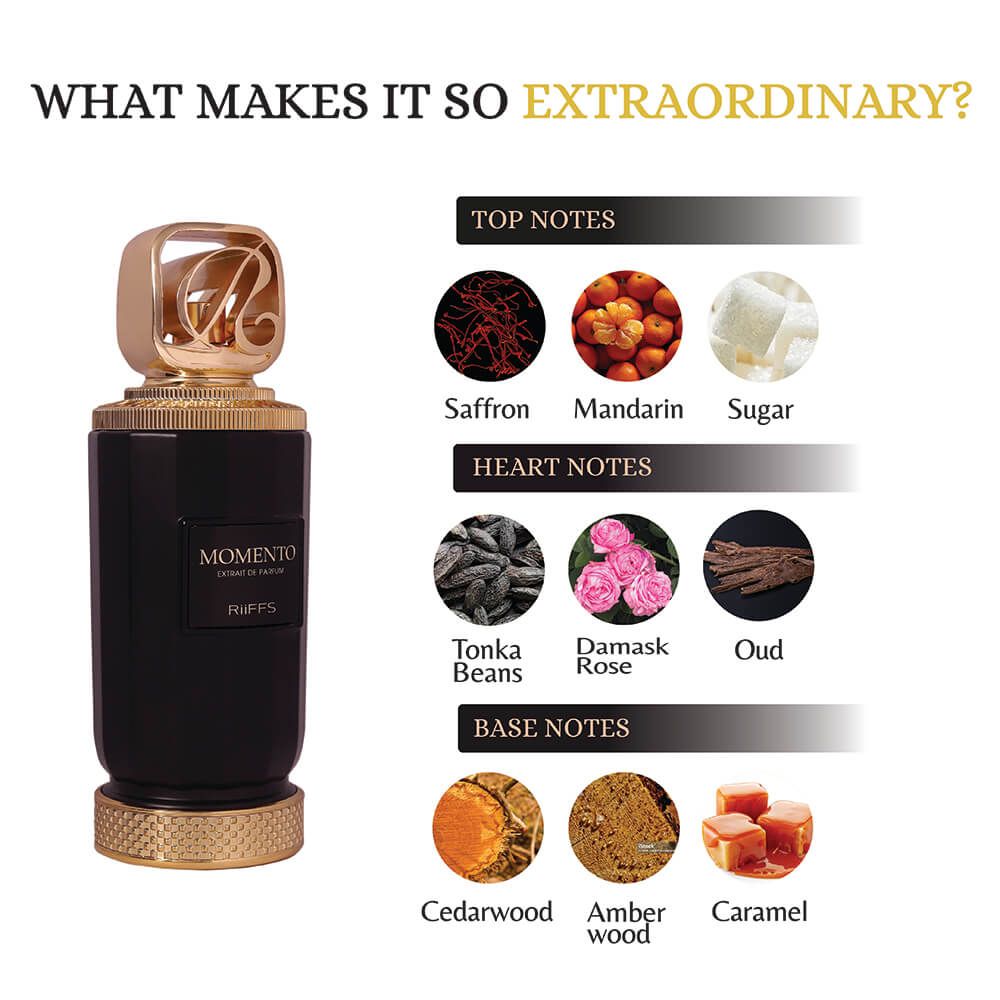 RiiFFS Momento Extrait De Parfum 100ml Spray Perfume passion