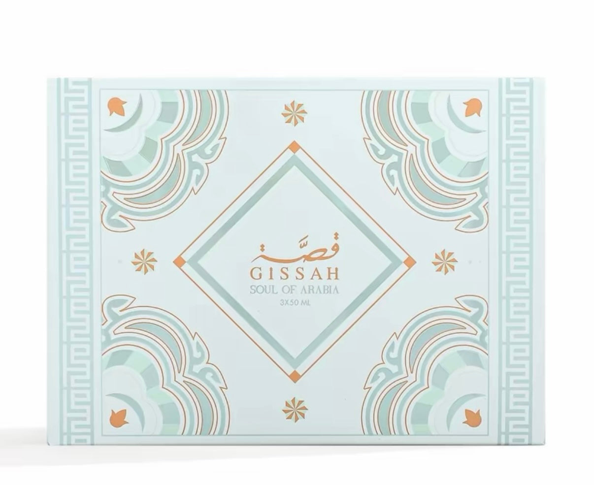 Gissah Soul of Arabia set - 3X50Ml Perfume passion