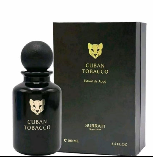 Cuban Tobacco | Extrait De Parfum 100ml | By Surrati Perfume passion