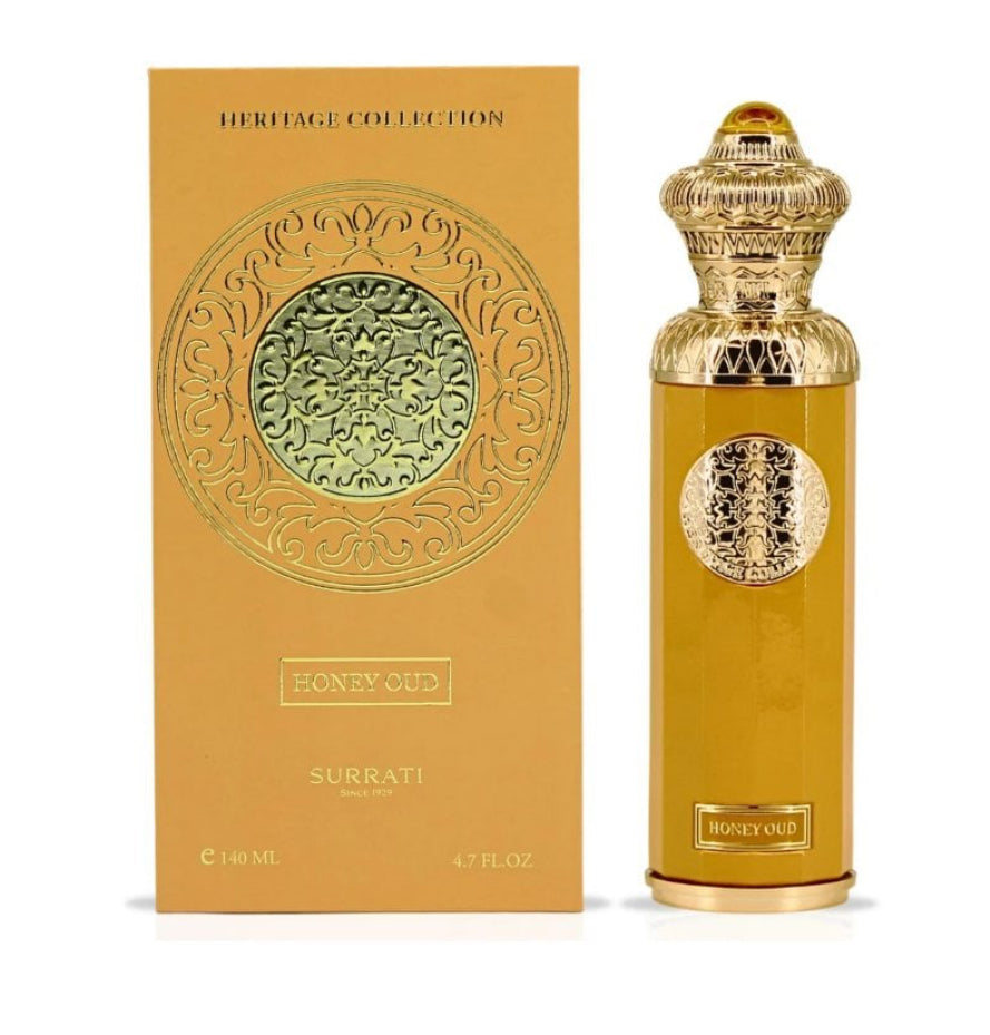 Surrati Honey Oud Eau De Parfum 140ml Spray Perfume passion