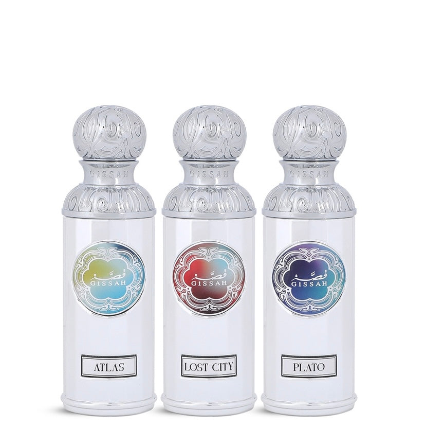 Gissah Atlantis set 3X50Ml Perfume passion