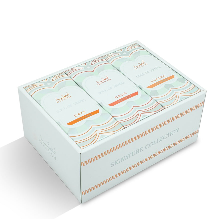Gissah Soul of Arabia set - 3X50Ml Perfume passion