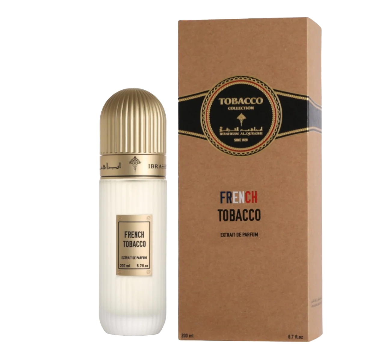 Ibraheem Alqurashi French Tobacco 200ml - Perfume passion